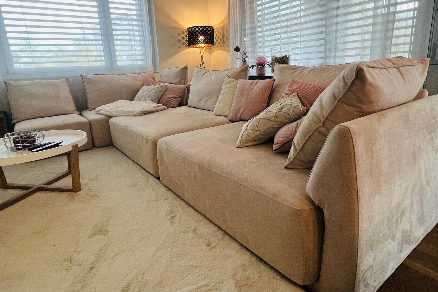 Modulares Sofa Tamara - Special Founder Edition - Stoff Mollia