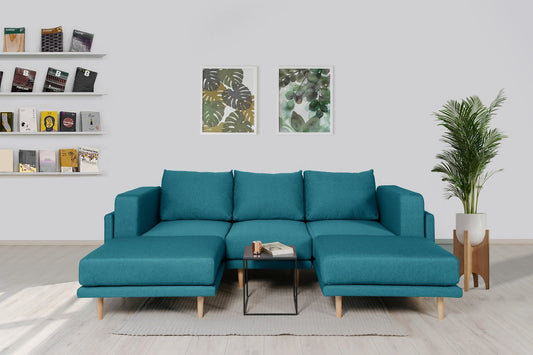 Stoffbezug Mollia - Modulares Sofa Donna U