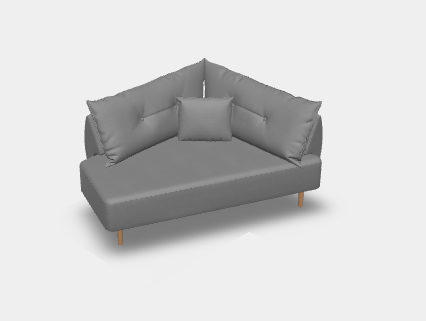 Modulares Sofa Mike mit Schlaffunktion - Stoff Velare - Janneke Thomas