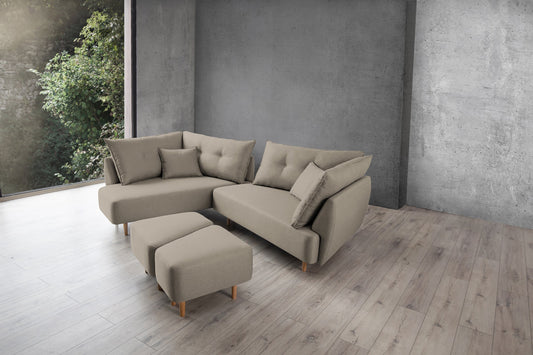 Modulares Sofa Mike mit Schlaffunktion - Stoff Velare - Technische Universität Hamburg