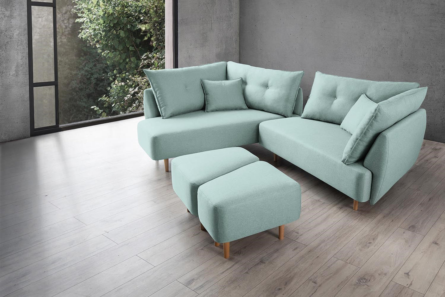 Stoffbezug Mollia - Modulares Sofa Mike