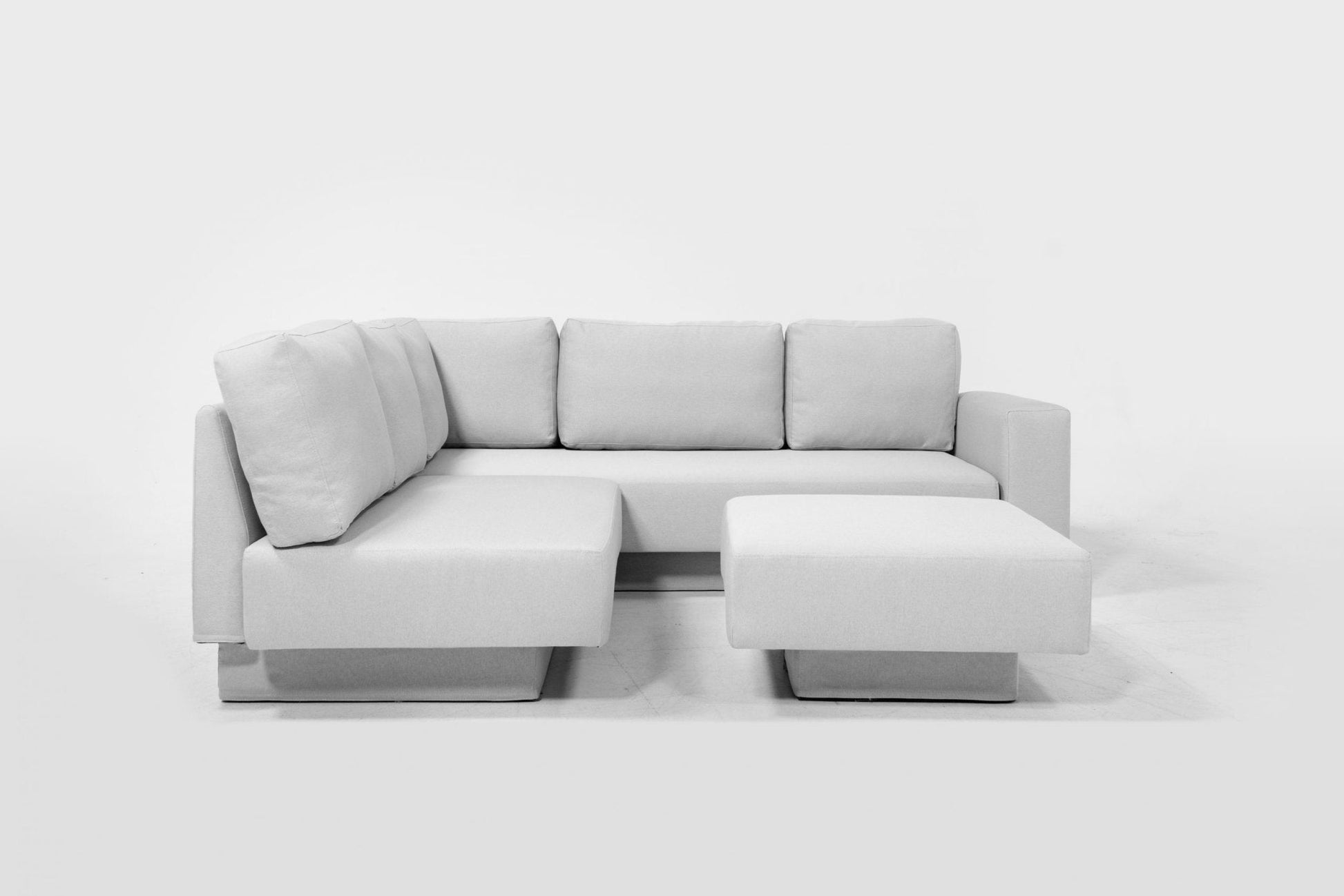 Modulares Sofa Jessica mit Schlaffunktion - Stoff Baumwolle - Livom