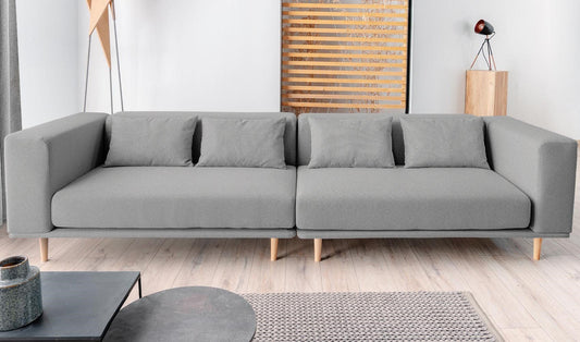 Modulares Sofa Lilly mit Schlaffunktion - Stoff Velare - Livom