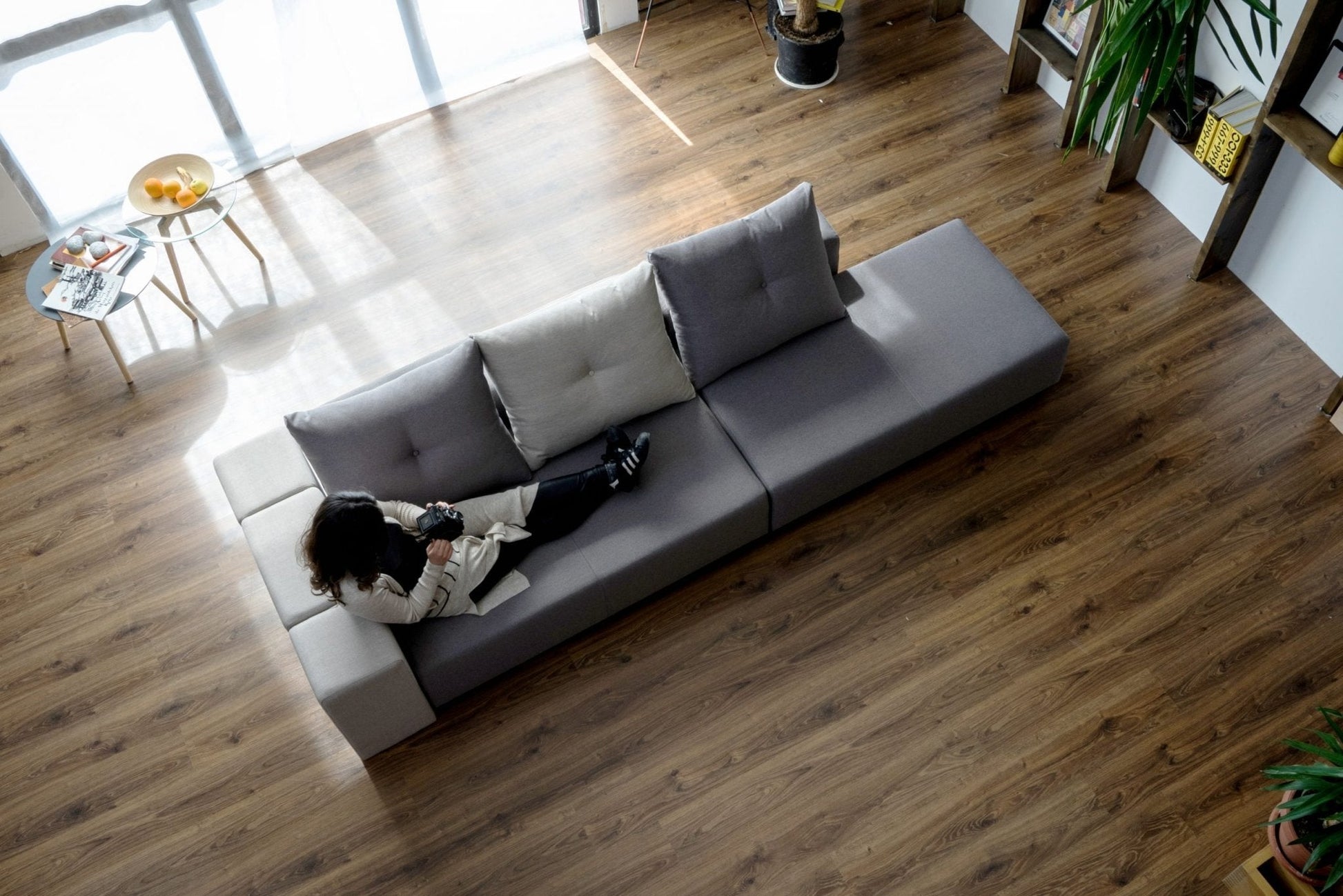 Modulares Sofa Marie mit Schlaffunktion - Livom