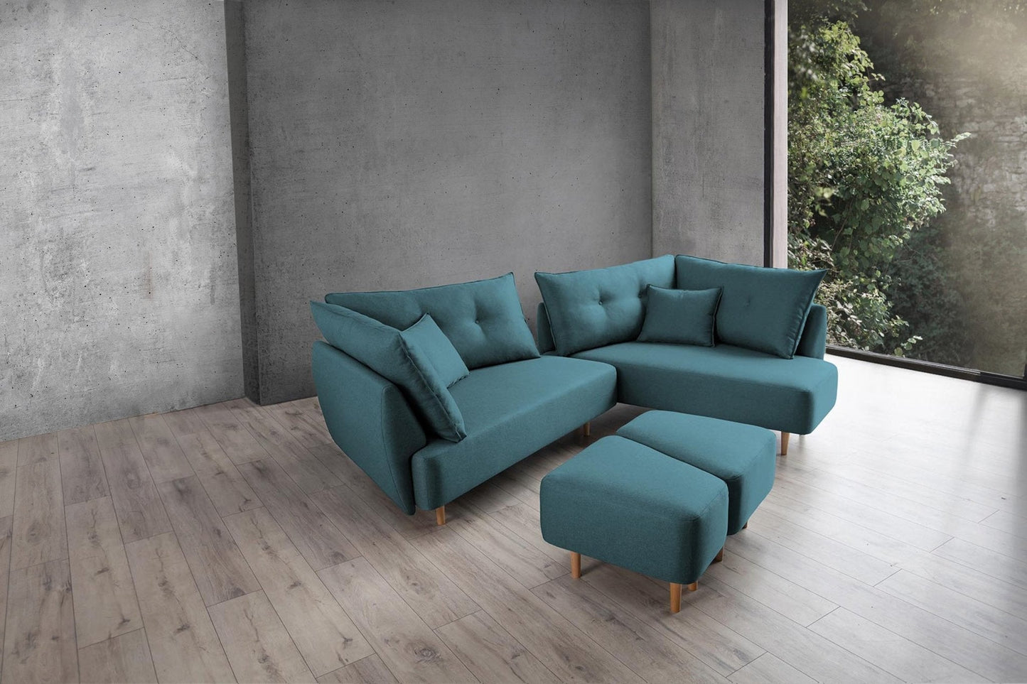 Modulares Sofa Mike mit Schlaffunktion - Livom