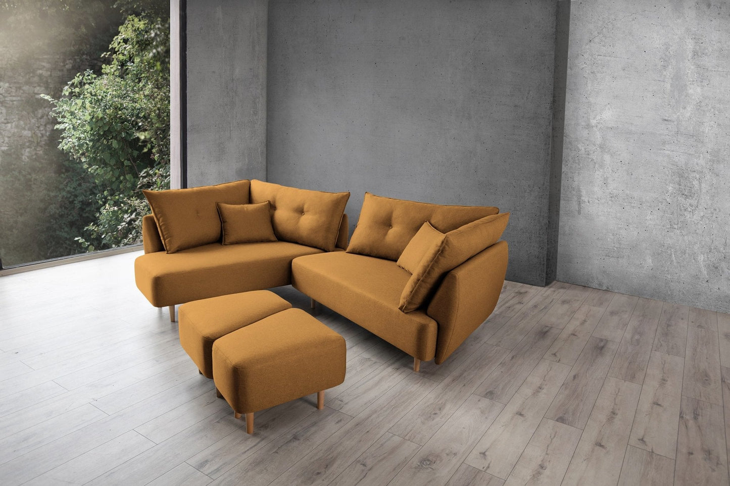 Modulares Sofa Mike mit Schlaffunktion - Livom