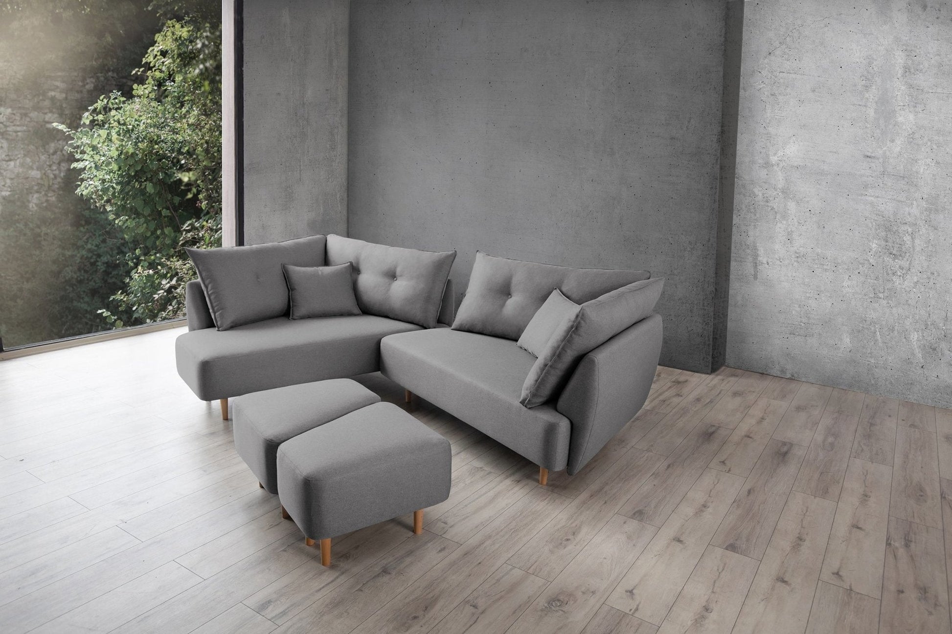 Modulares Sofa Mike mit Schlaffunktion - Livom