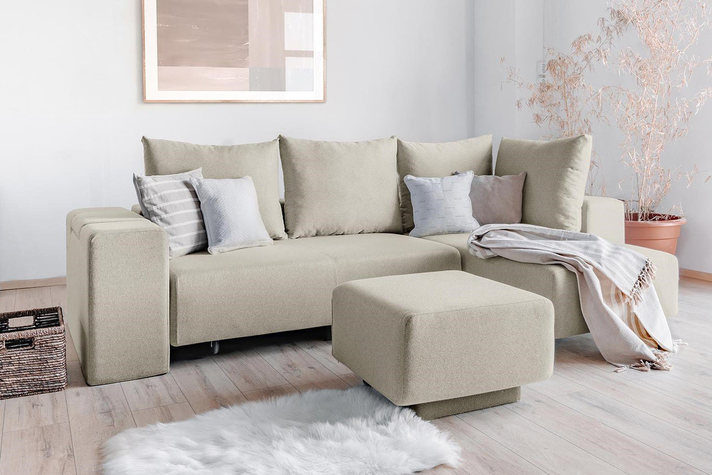 Stoffbezug Baumwolle - Modulares Sofa Amelie - Livom