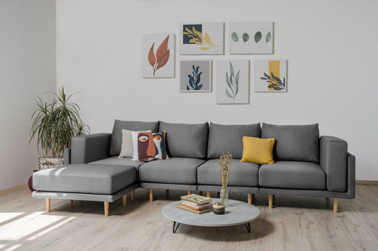 Stoffbezug Baumwolle - Modulares Sofa Donna XL - Livom