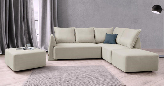 Stoffbezug Baumwolle - Modulares Sofa May - Livom