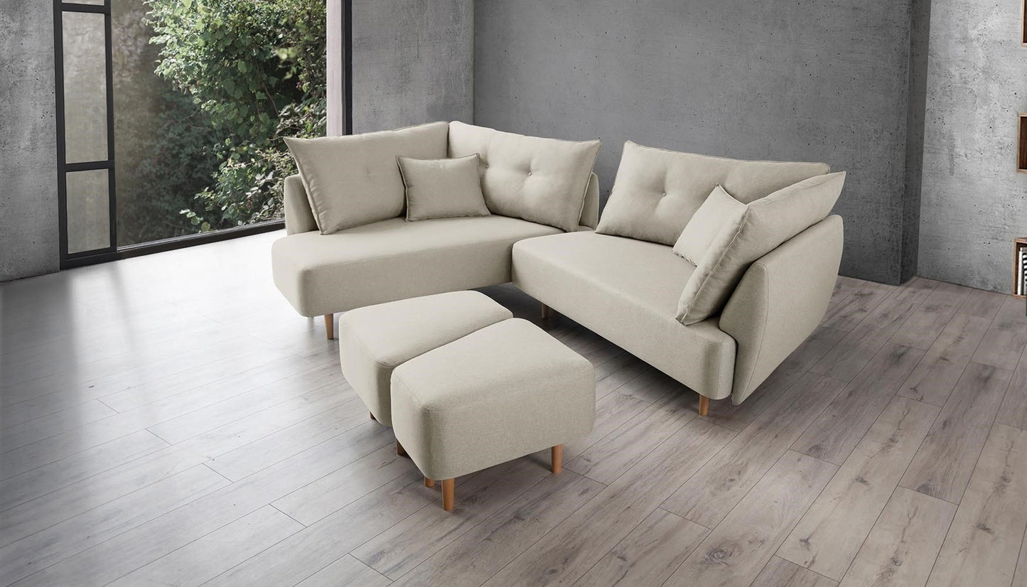 Stoffbezug Baumwolle - Modulares Sofa Mike - Livom