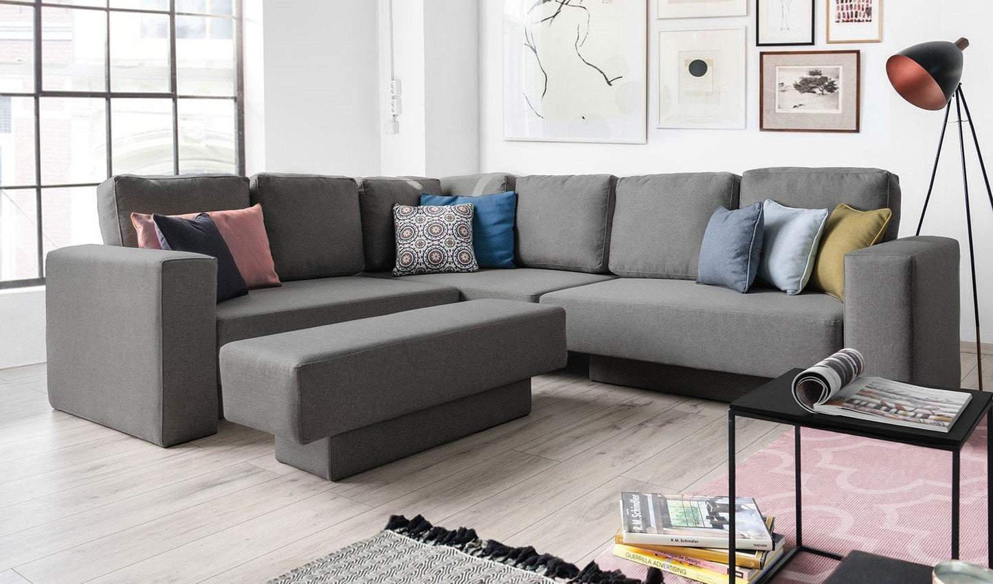 Stoffbezug Baumwolle - Modulares Sofa Rachel - Livom