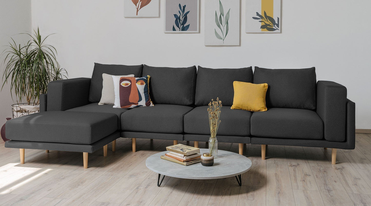 Stoffbezug Mollia - Modulares Sofa Donna XL - Livom